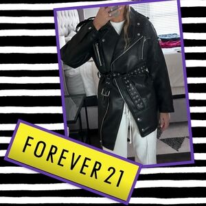 Long Leather Jacket